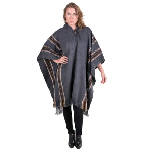Gamboa Alpaka-Poncho, Einheitsgröße