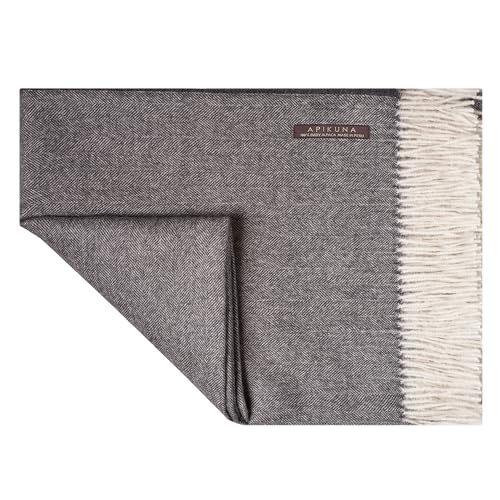 Apikuna Wolldecke aus reiner Baby-Alpaka-Wolle
